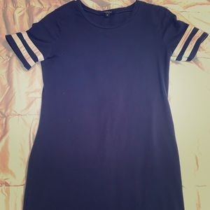 Navy blue dress
